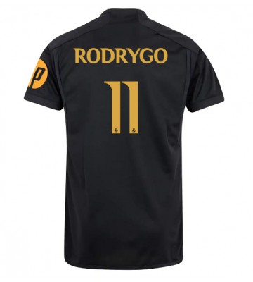 Real Madrid Rodrygo Goes #11 Tercera Equipación 2023-24 Manga Corta